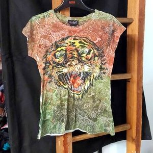 Tiger tshirt John hardy like design